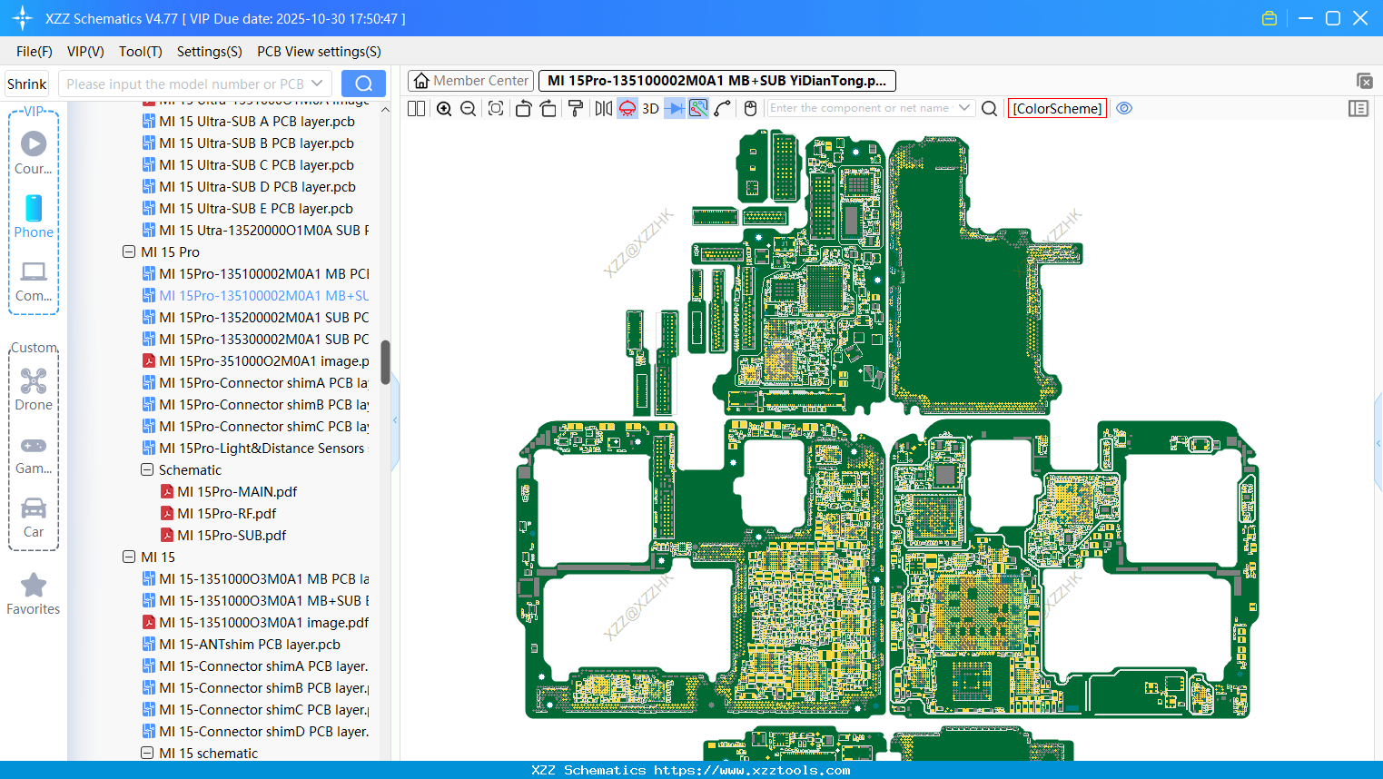 Xiaomi MI 15Pro-135100002M0A1 MB+SUB bitmap